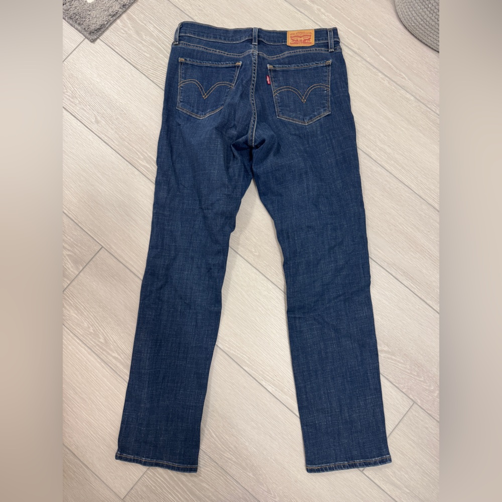 Levi’s Classic Straight Women's Blue Jeans Size 6 - Picture 3 of 4